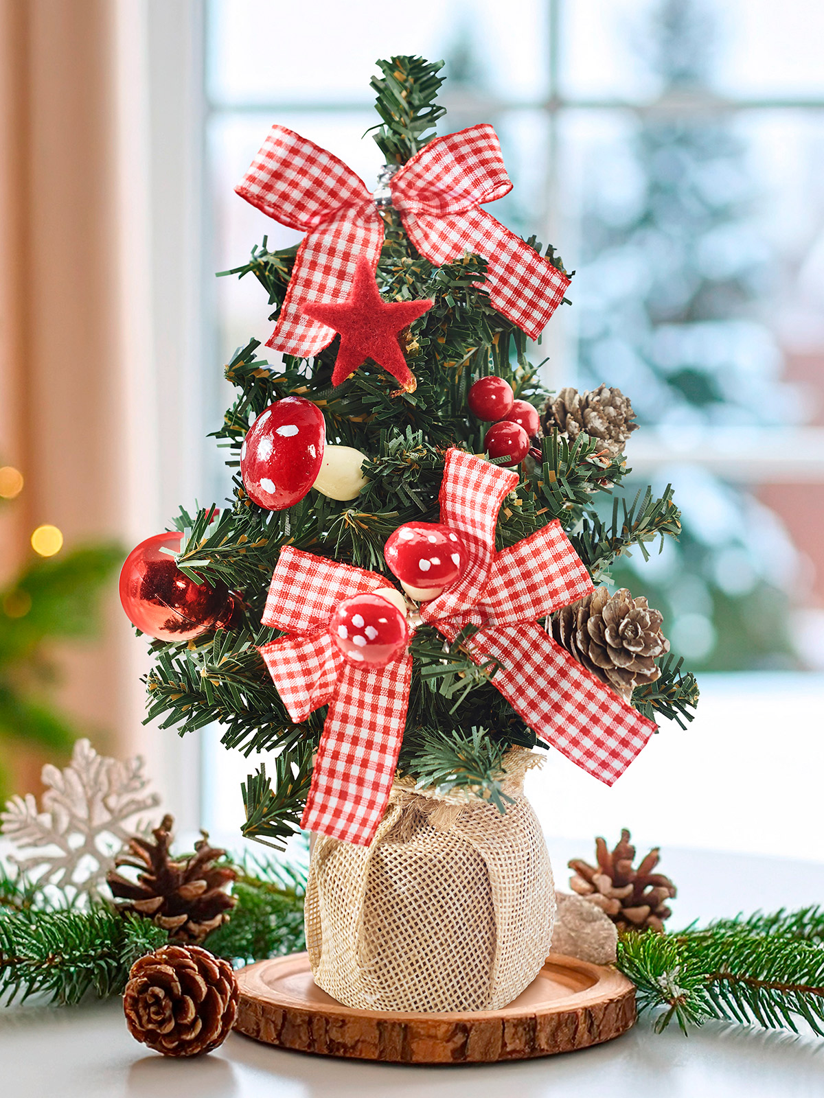 Tannenbaum „Fliegenpilz“