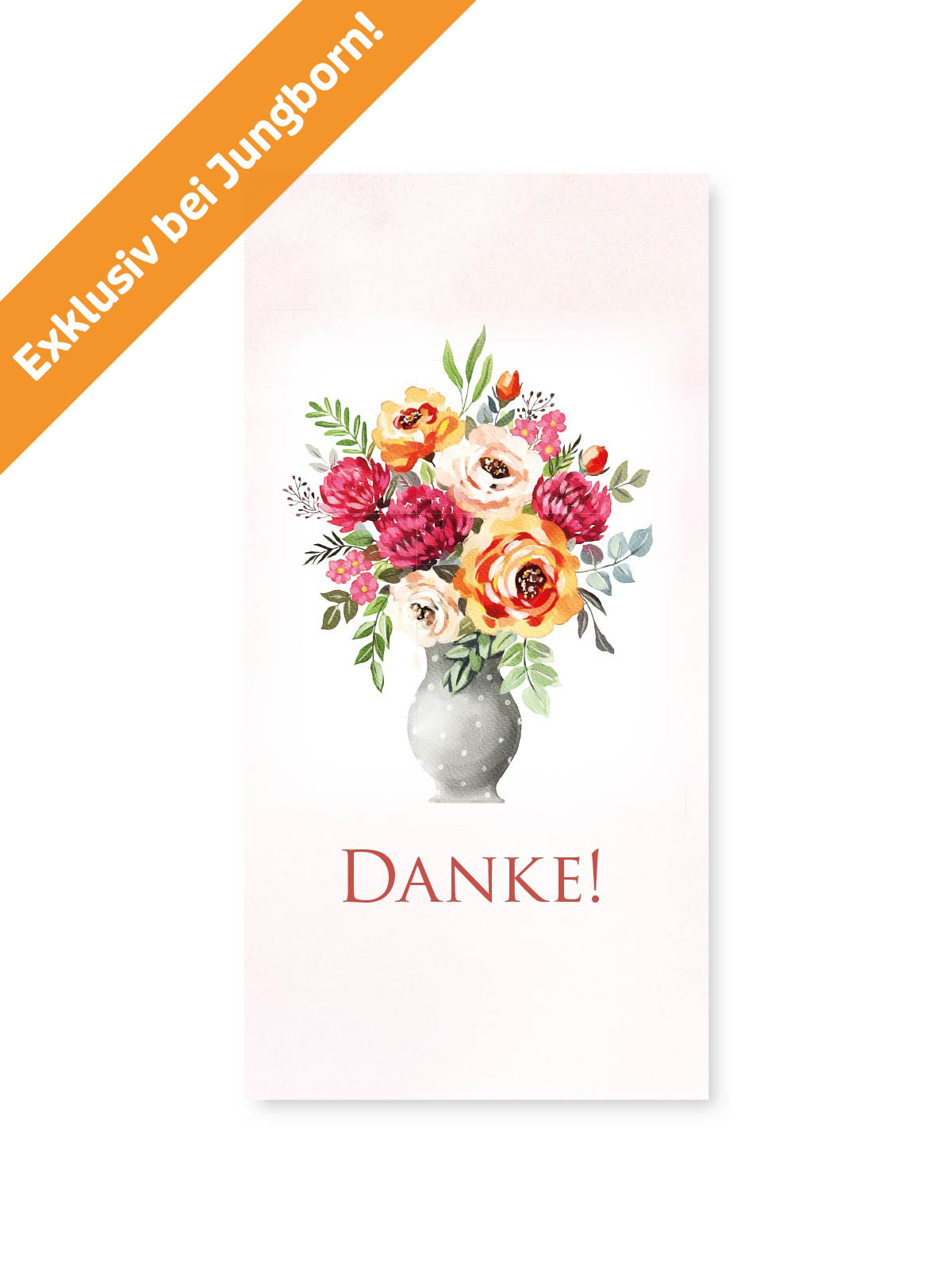 Grußkarte „Danke“