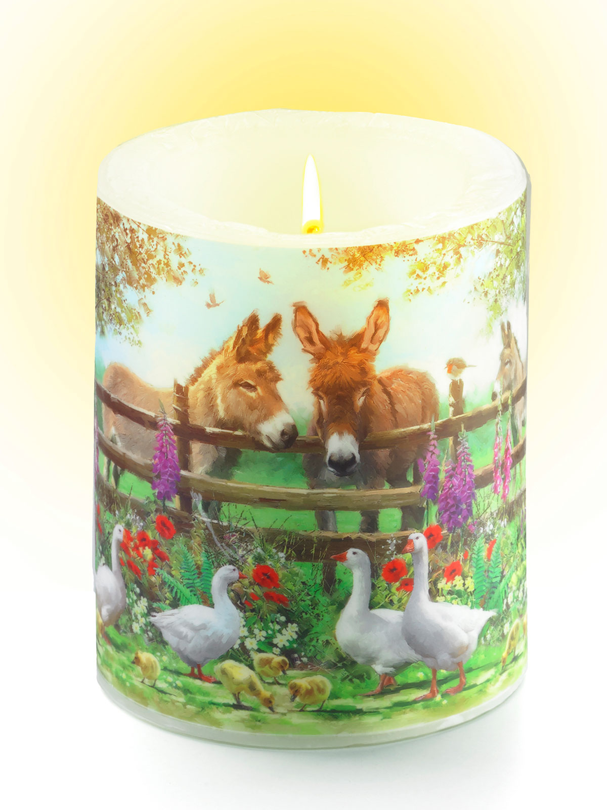 Kerze „Kleine Farm“