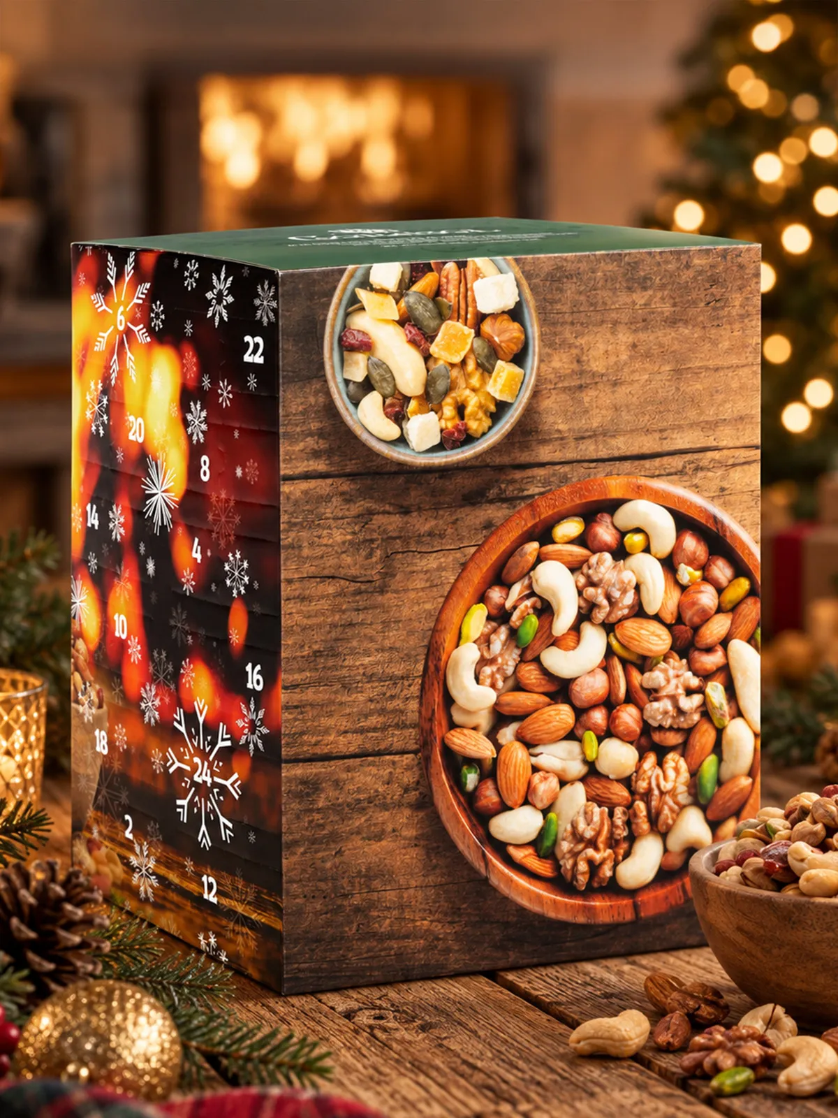 Premium Adventskalender „Nuss-Mix“
