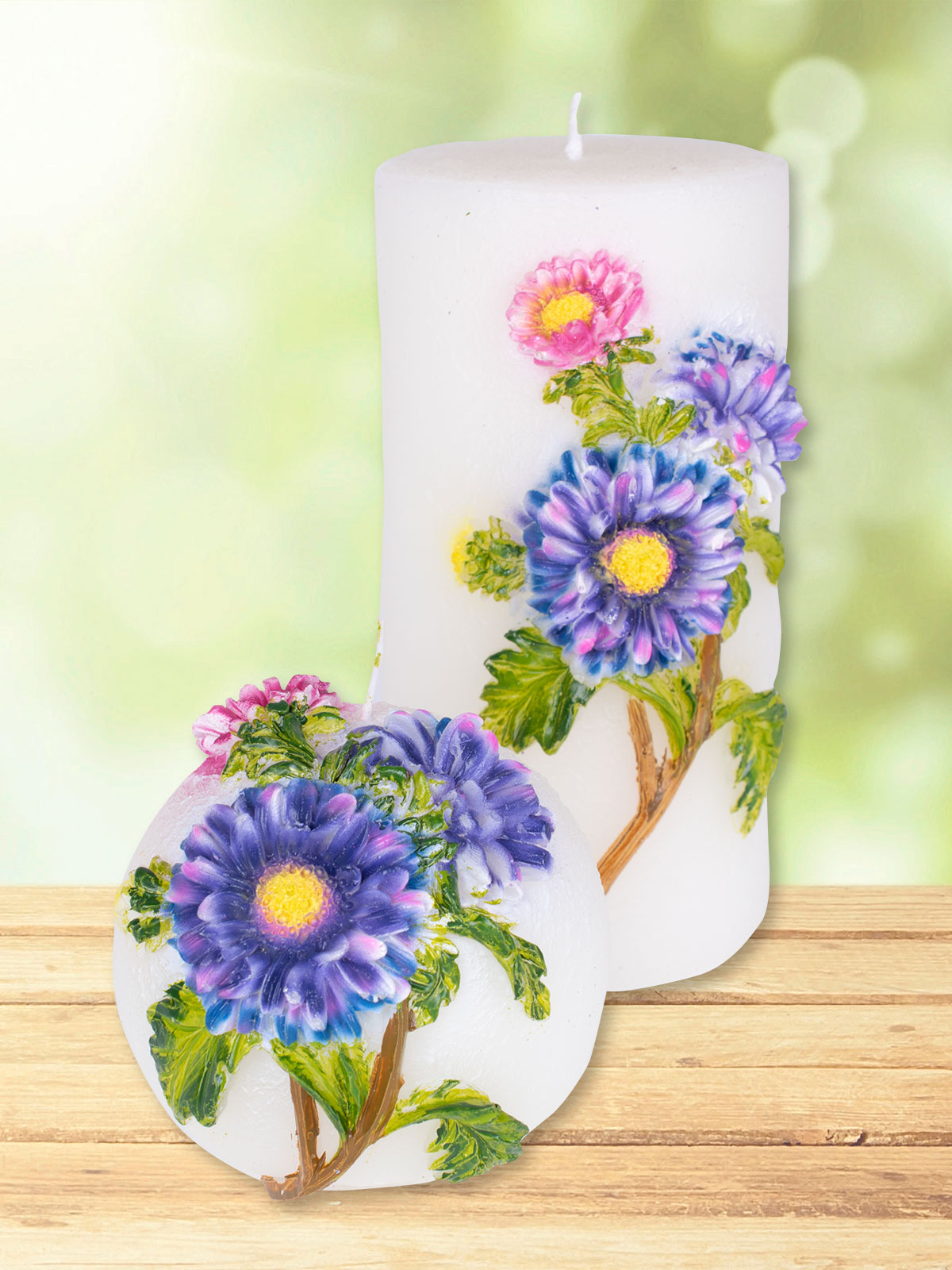 Kerzenset „Aster“