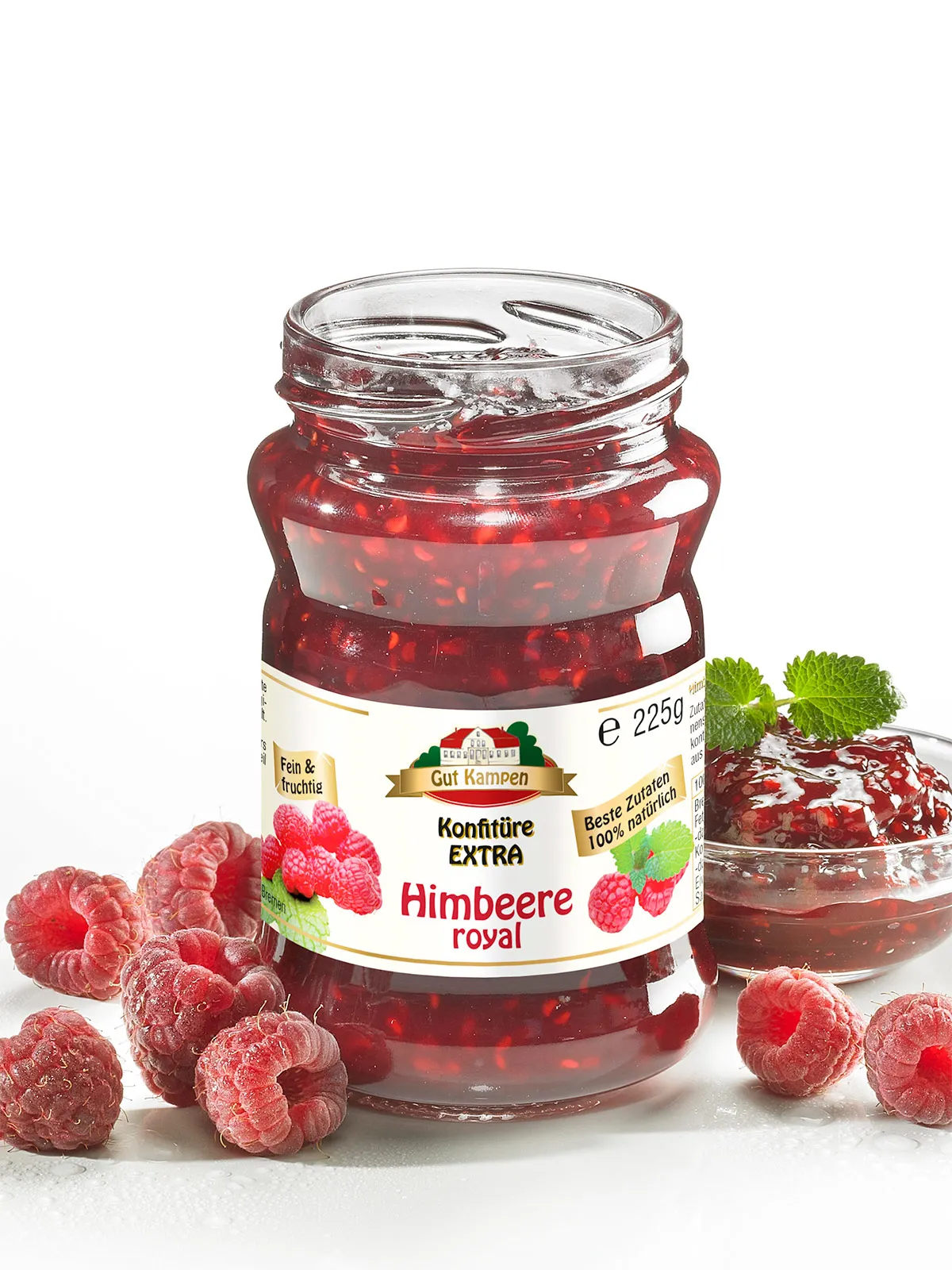 Himbeere royal, Bio Konfitüre Extra