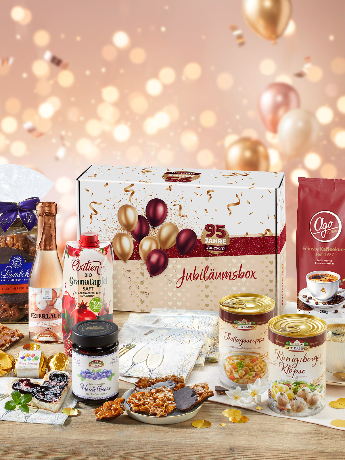 Schlemmer-Box „95 Jahre Jungborn“