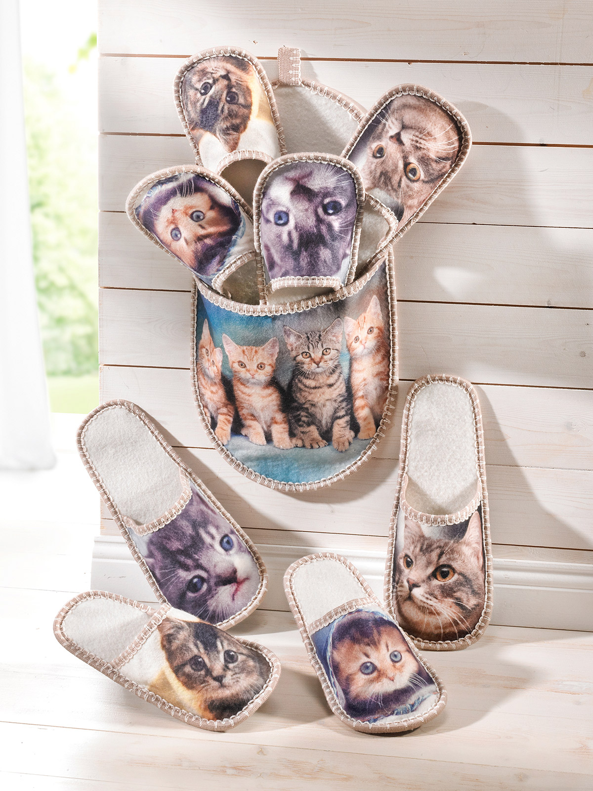 Pantoffelset „Katze“