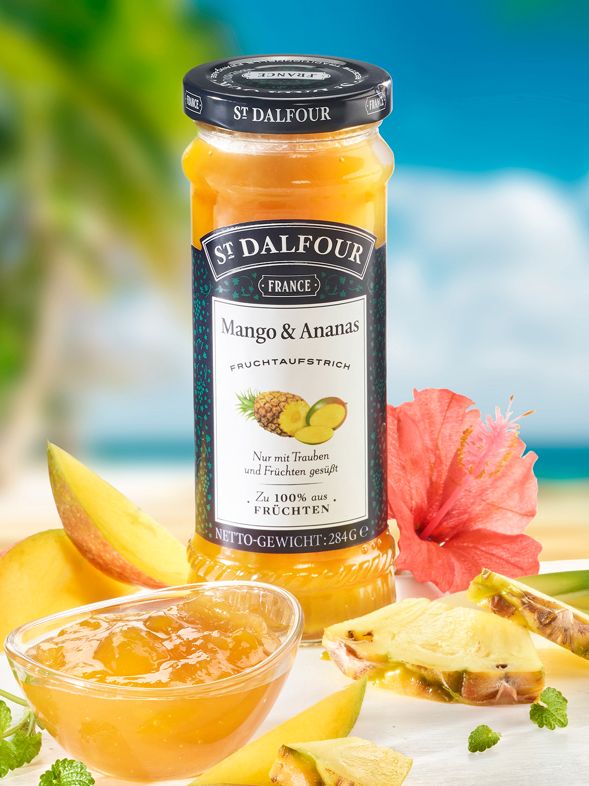 Fruchtaufstrich „Mango & Ananas“