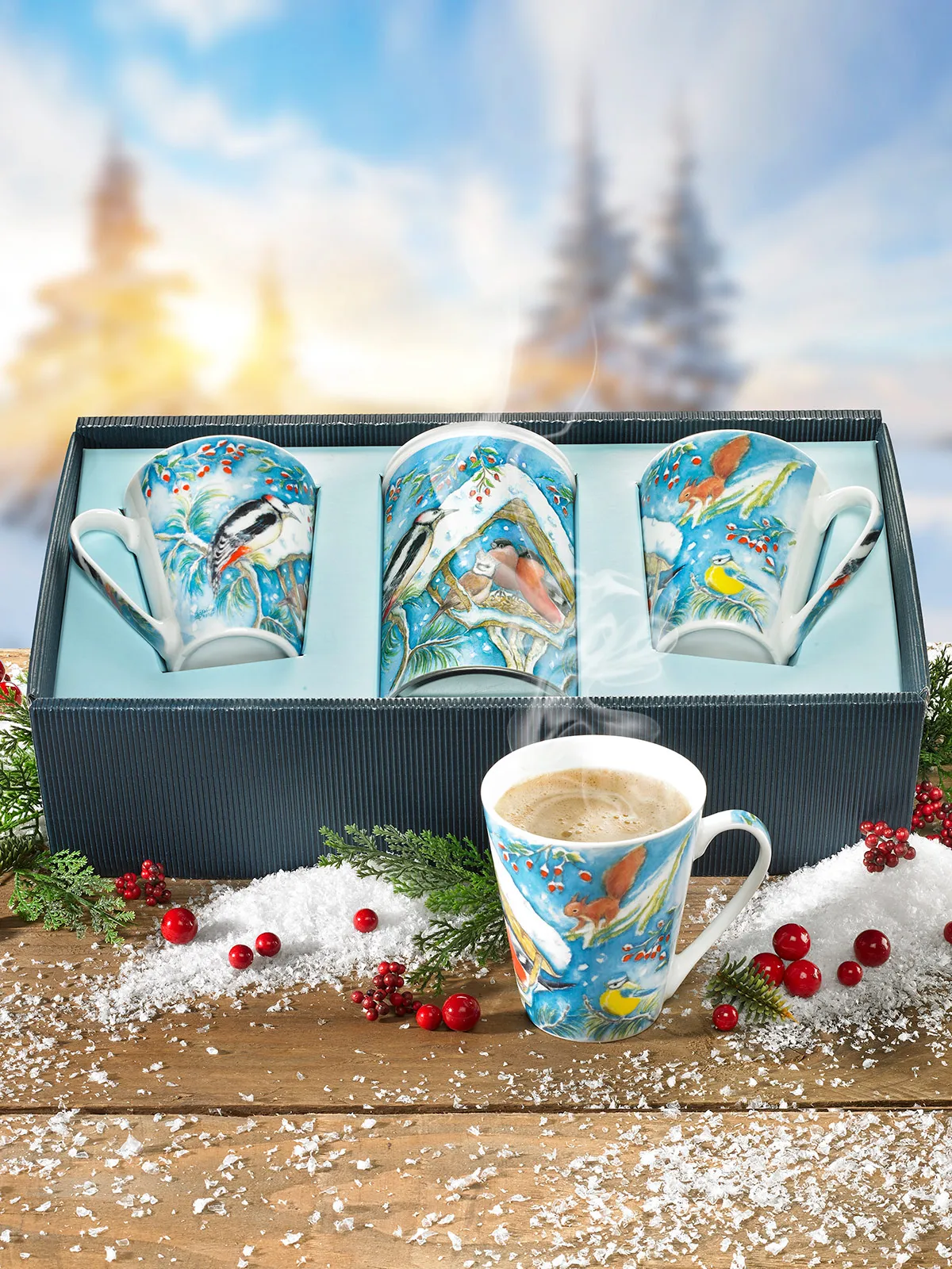 Kaffeepräsent "Winter"