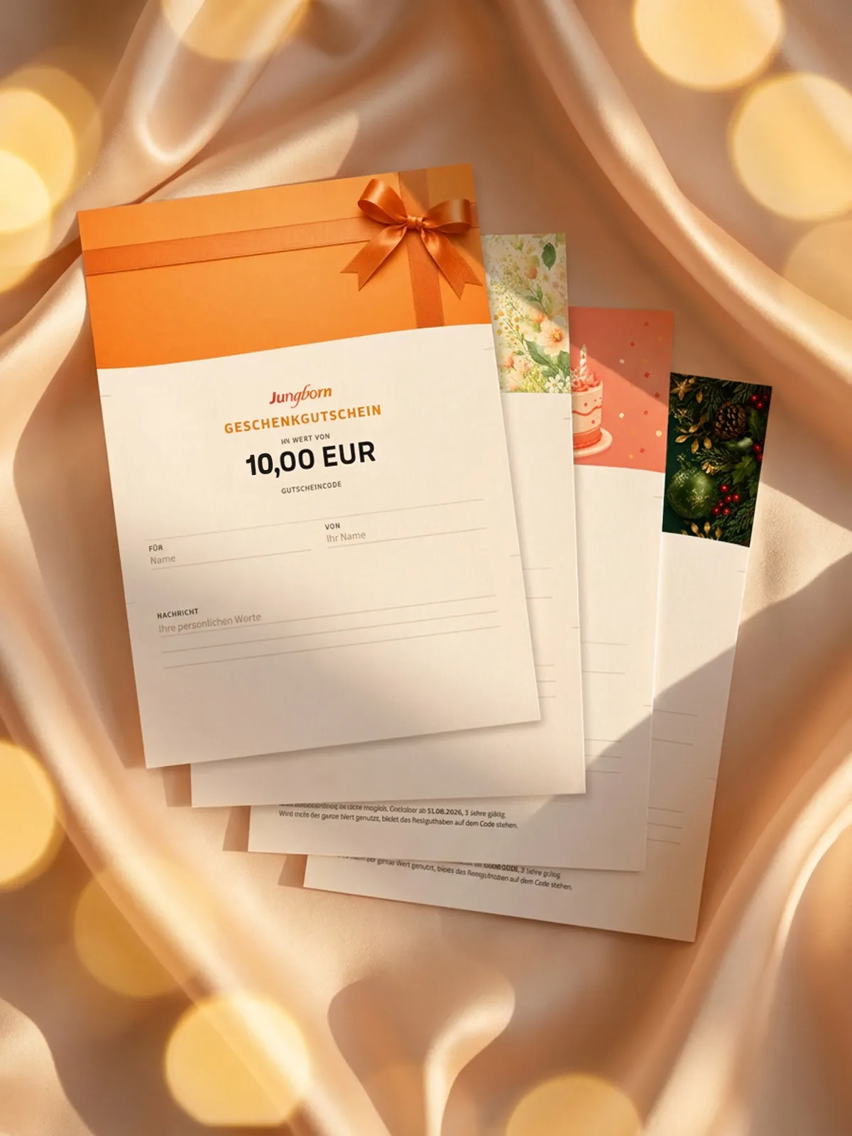 Jungborn Geschenkgutschein 10 €