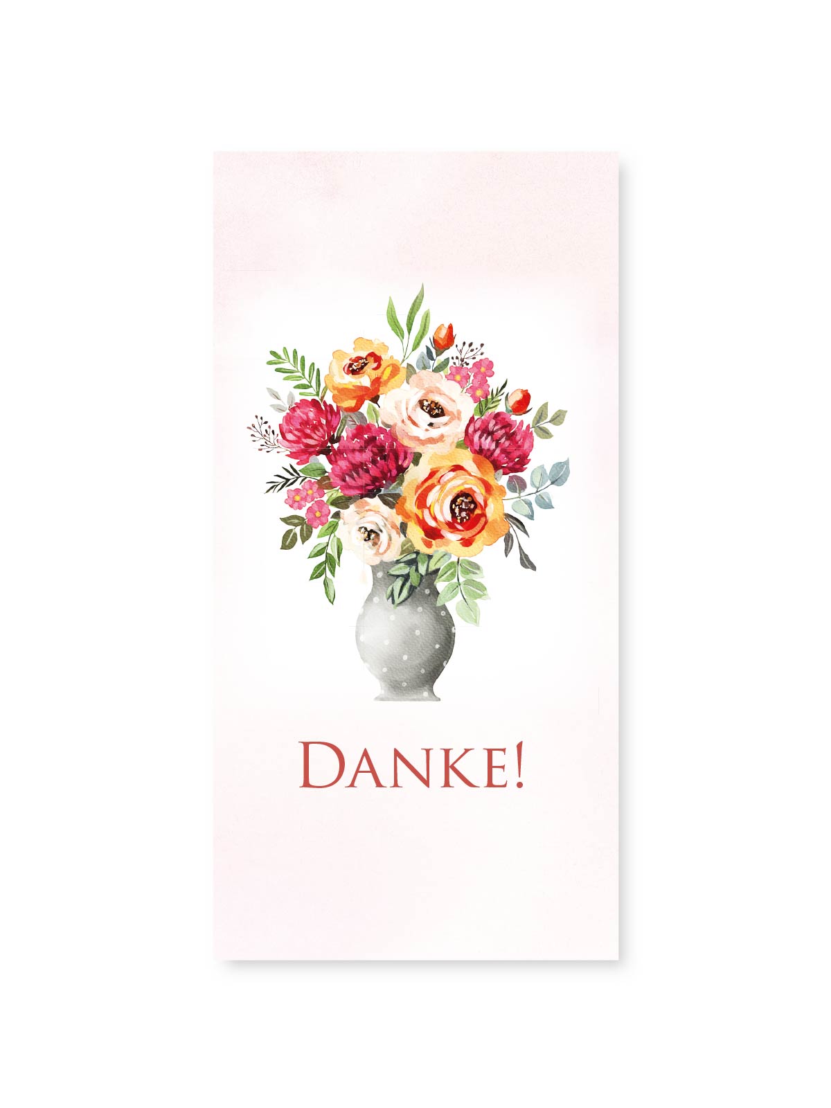 Grußkarte „Danke“