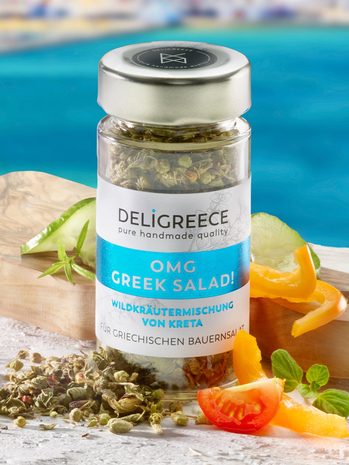 Griechische Salatkräuter