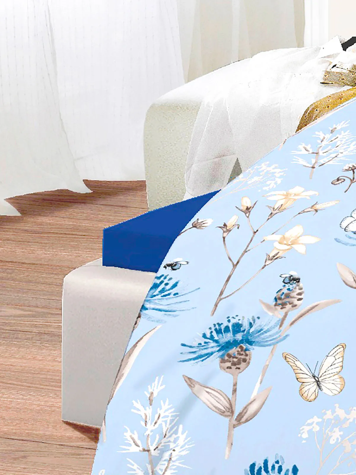 Bettlaken „Blau“