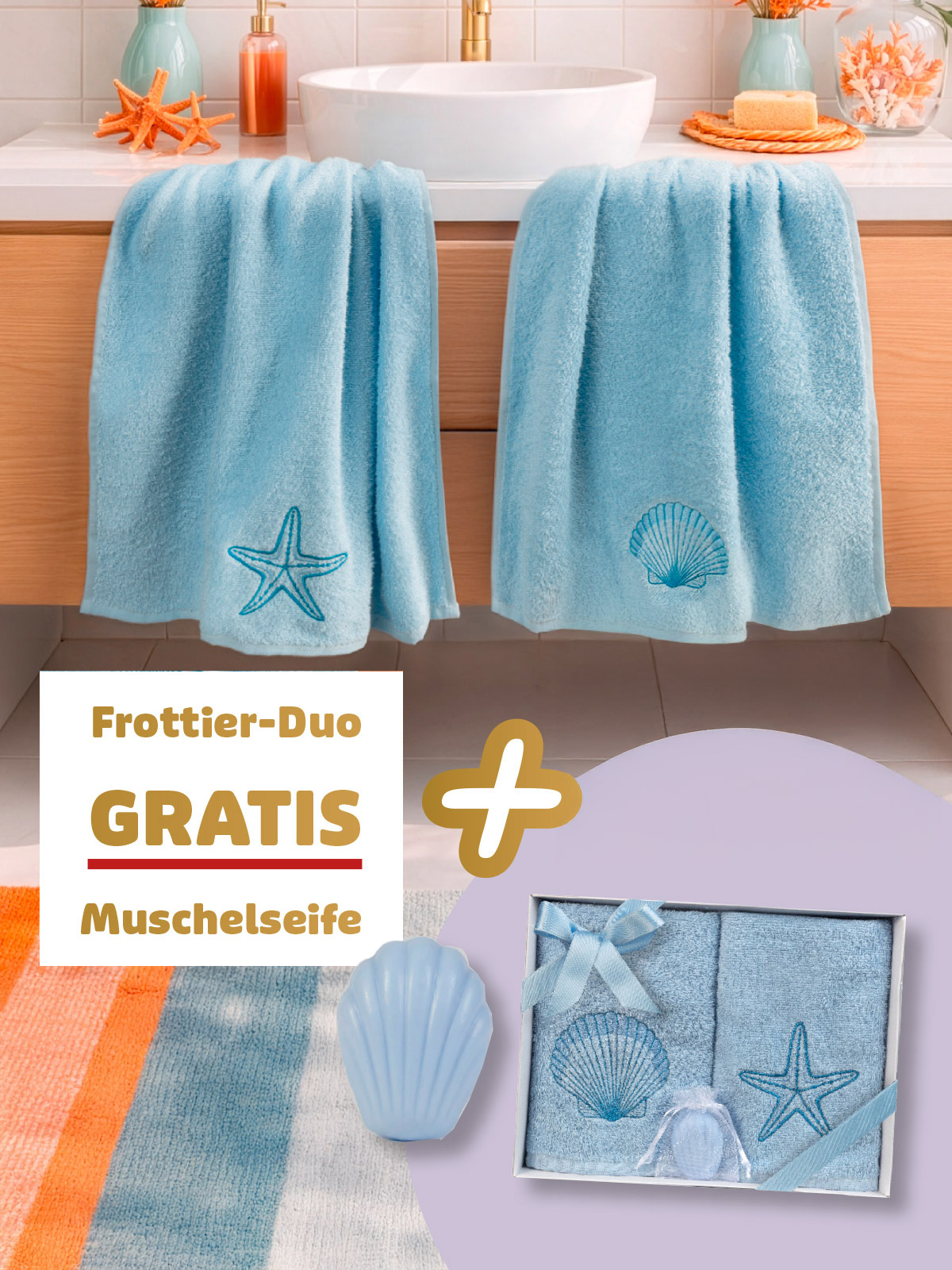 Jubiläums-Set „Muschel“