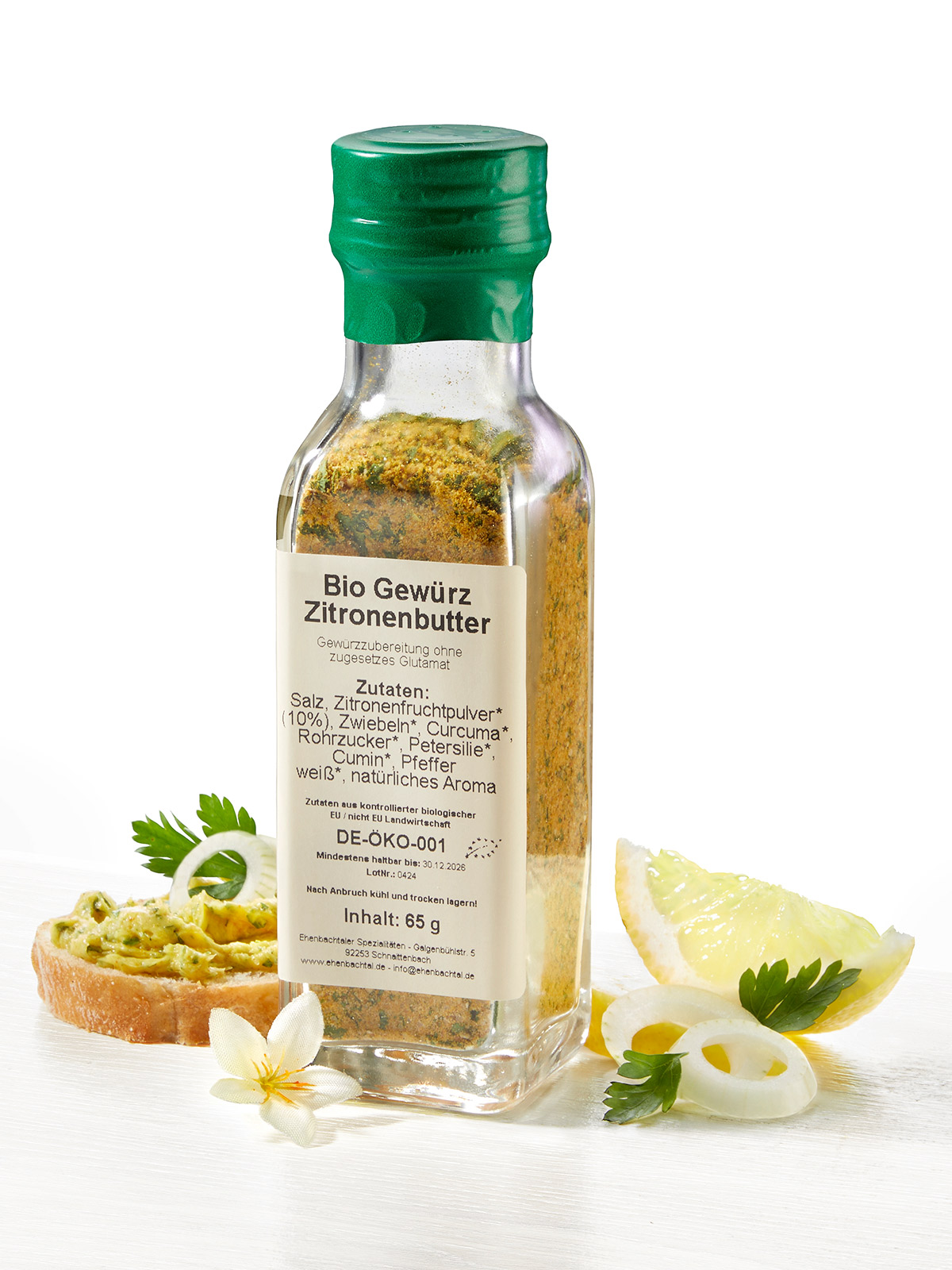 BIO Gewürz „Zitronenbutter“