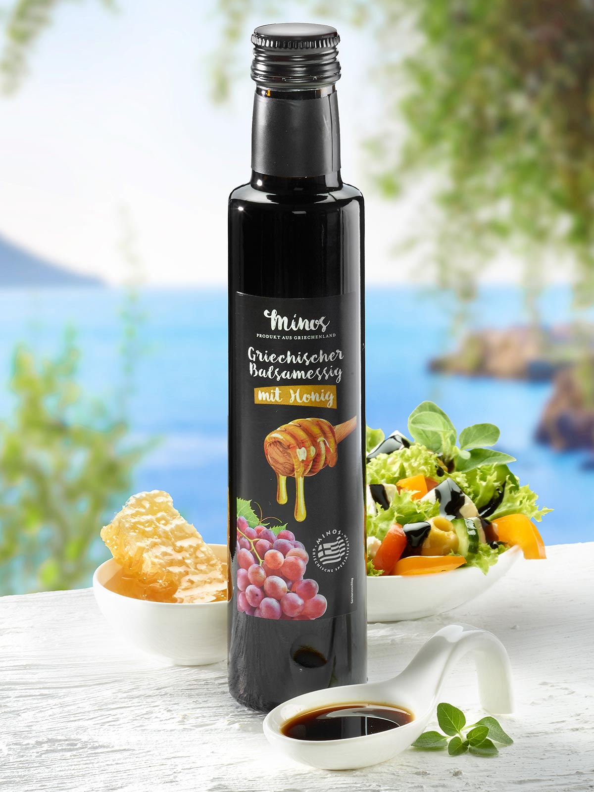 Griechischer Balsamessig mit Honig