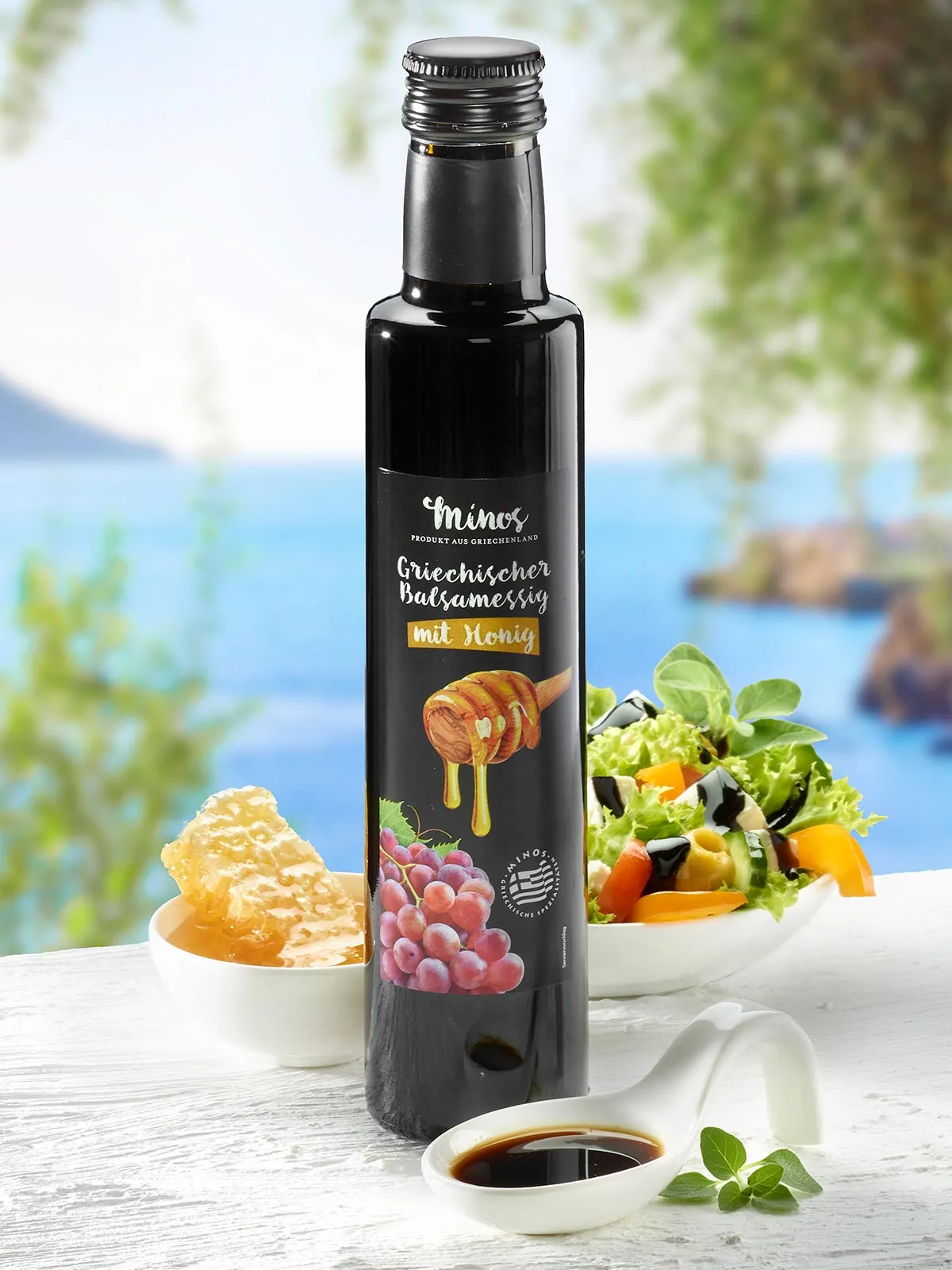 Griechischer Balsamessig mit Honig