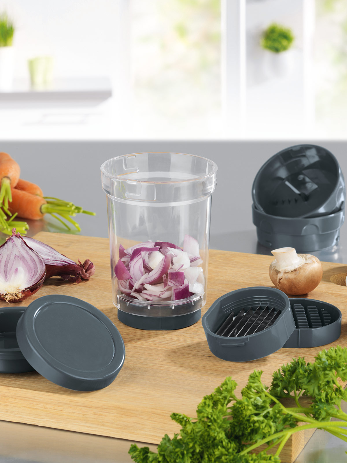 Gourmetmaxx Scheibenschneider 5in1