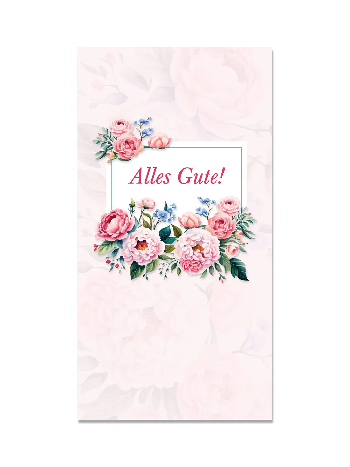 Grußkarte „Alles Gute“
