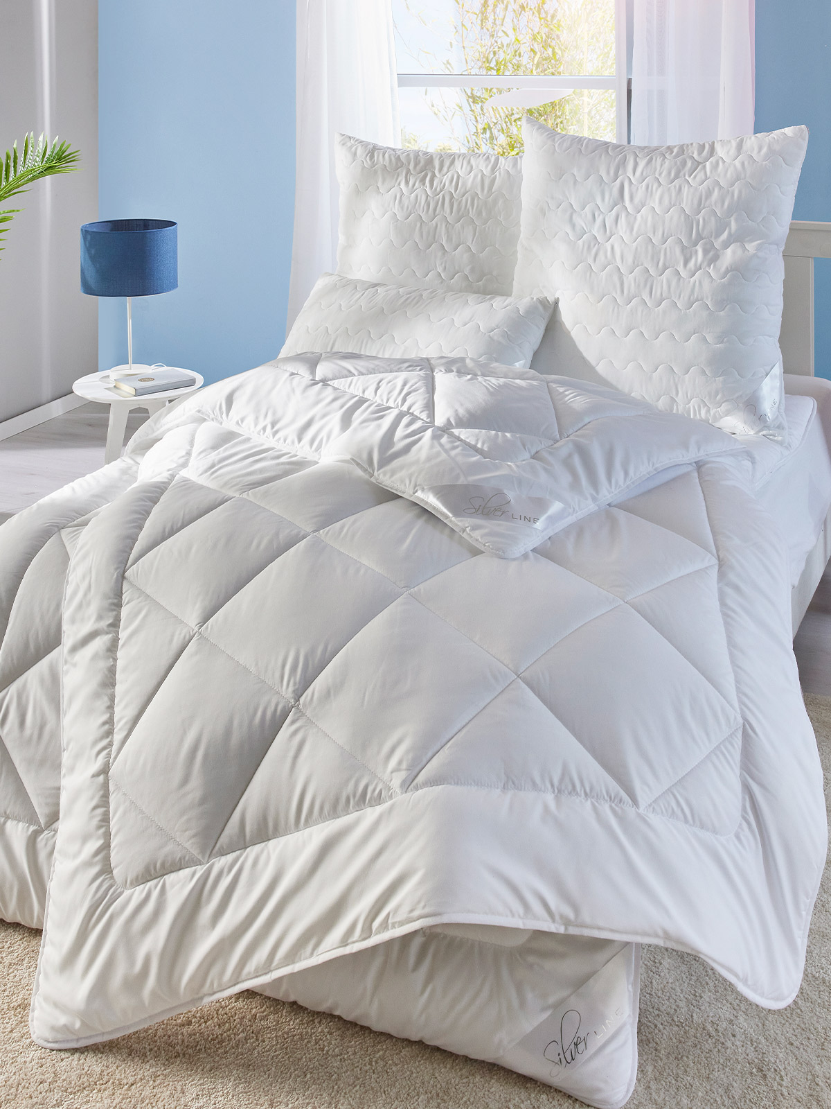 Steppbett „Silverline“