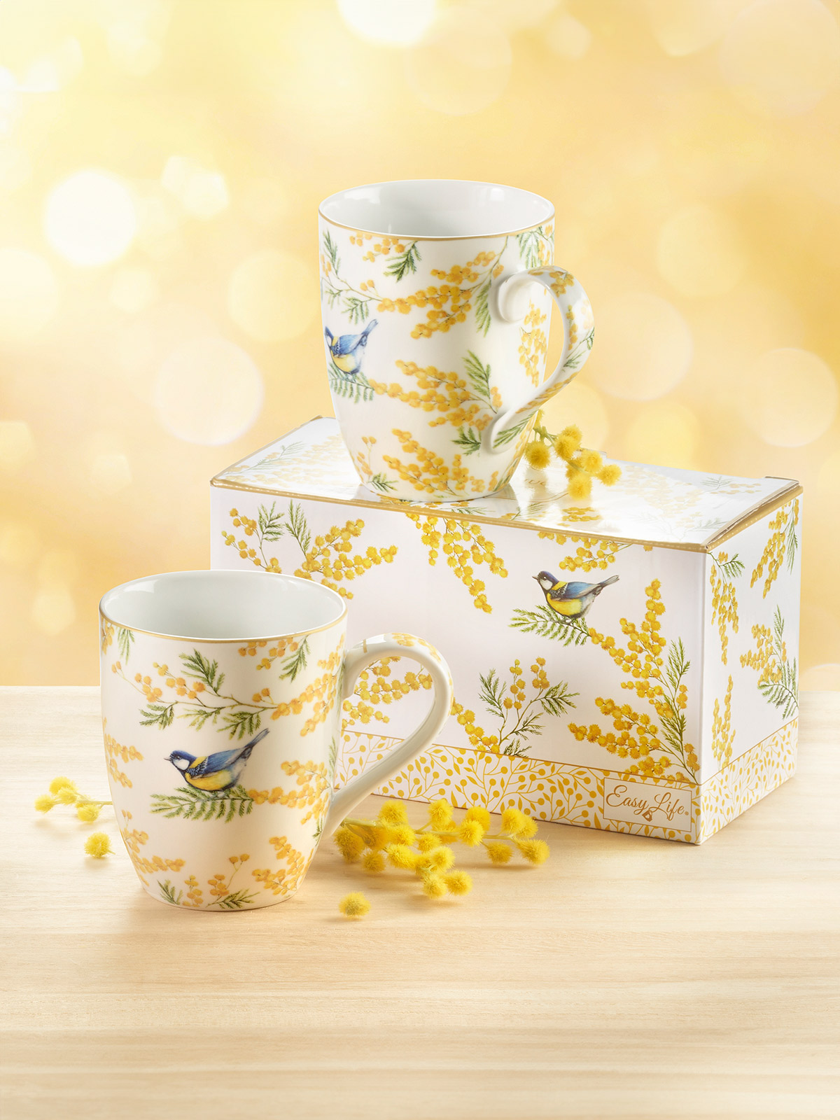 Becher-Duo „Mimosa“ Becher-Duo „Mimosa“