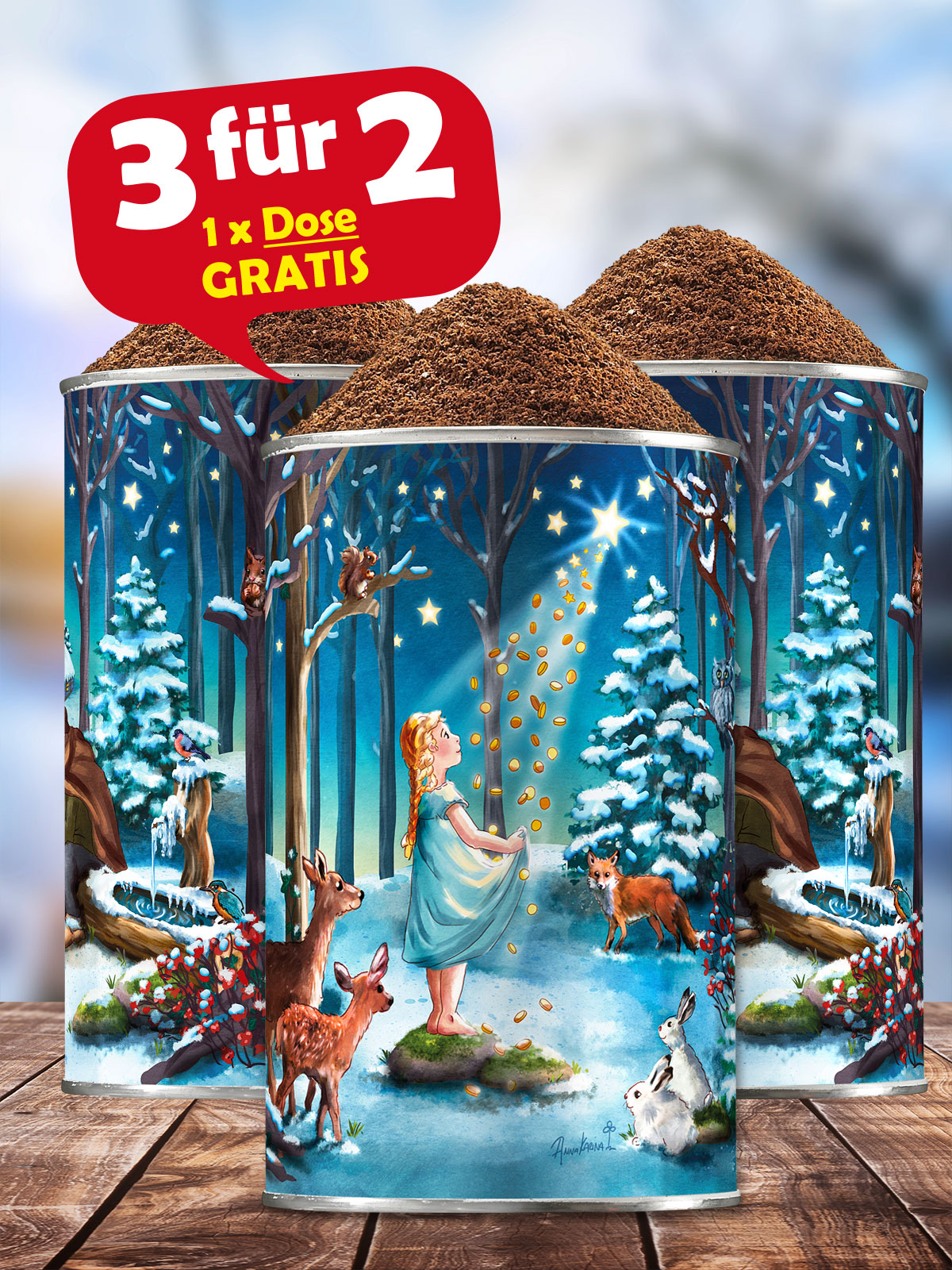 „3 für 2“ Sterntaler