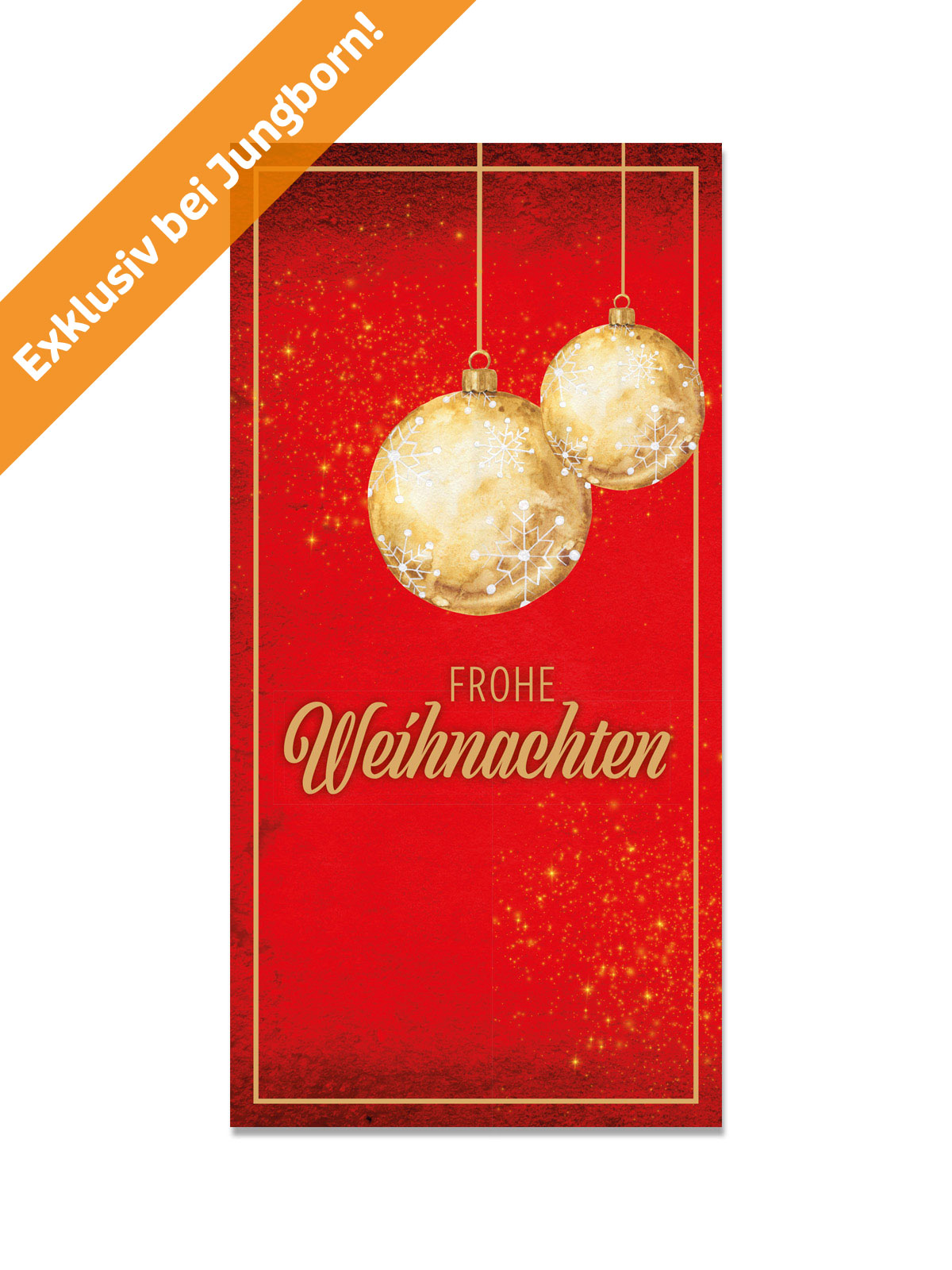 Grußkarte „Frohe Weihnachten“