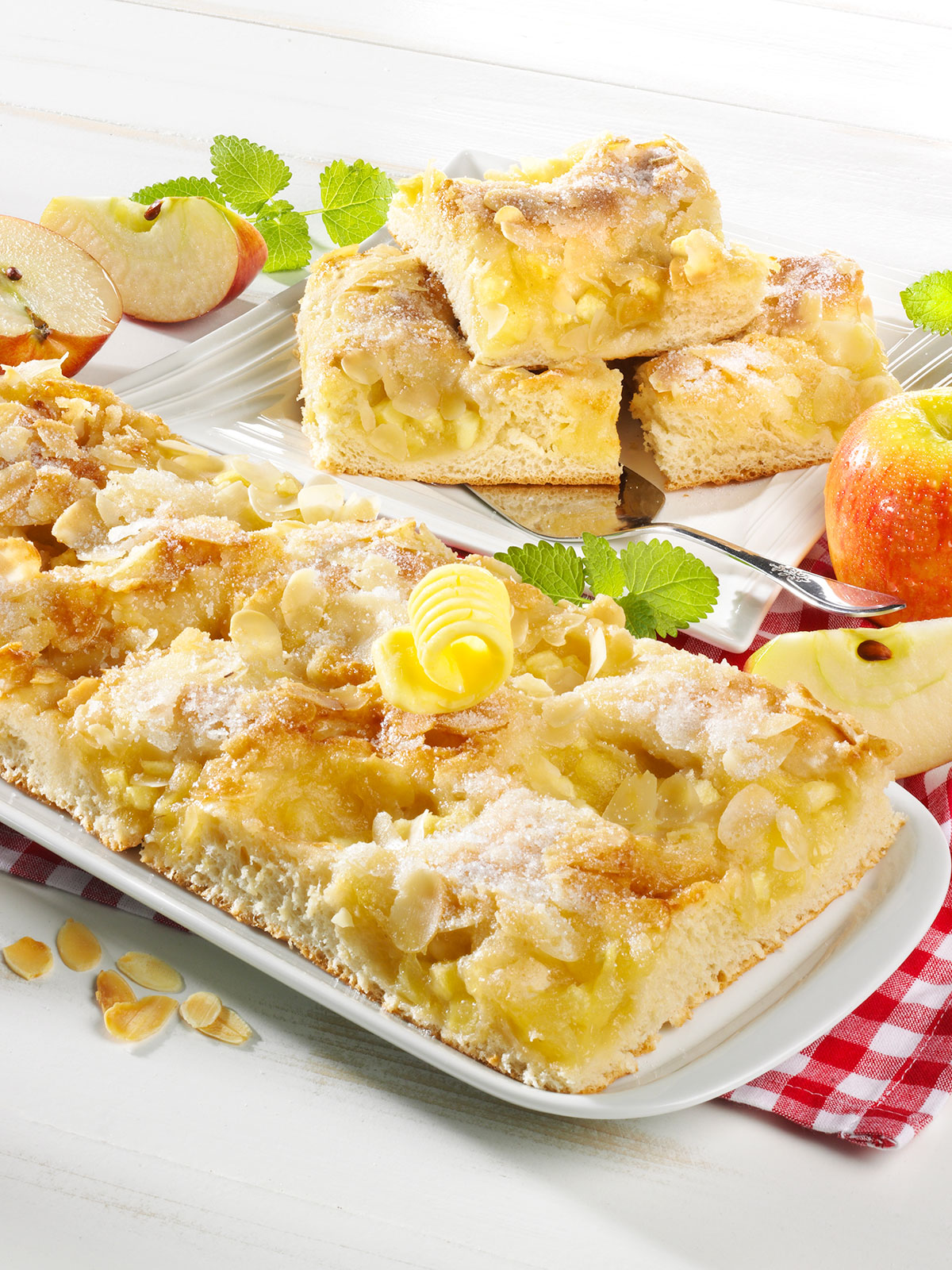 Saftiger Apfel-Butterkuchen