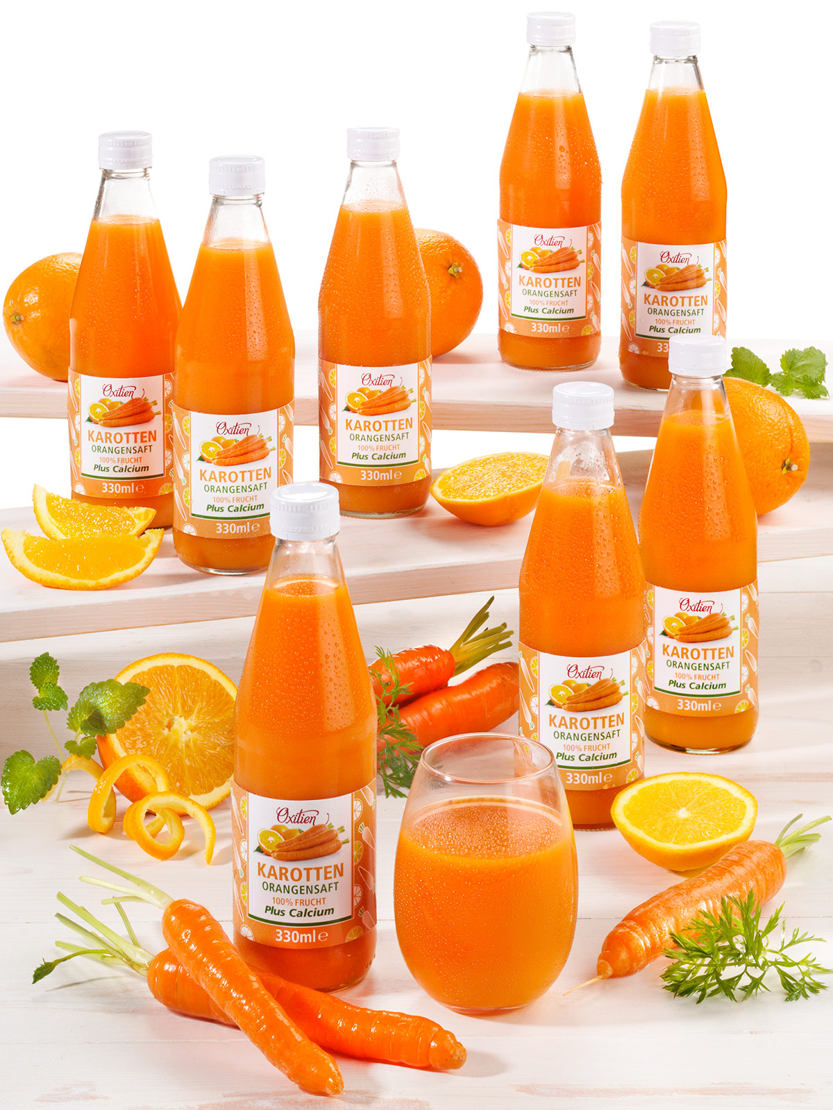Karotten-Orangensaft, 8er