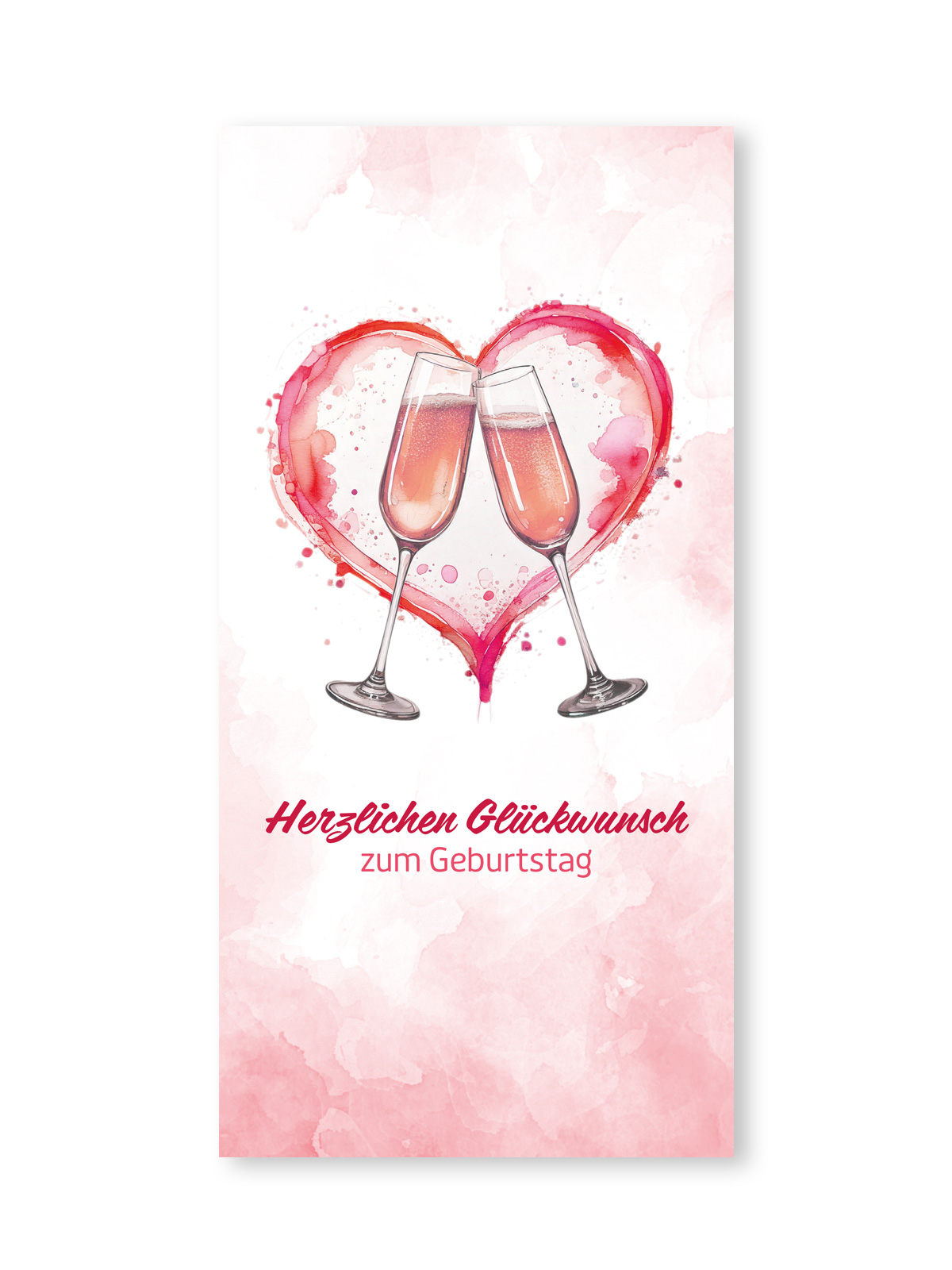 Grußkarte „Herzlichen Glückwunsch“