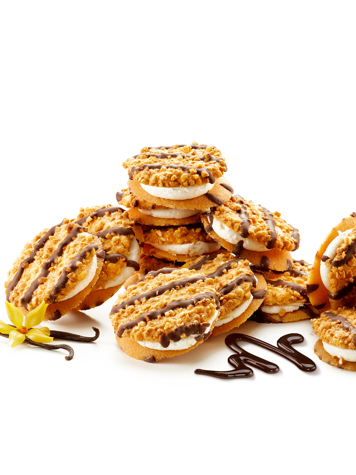 Vanillecremegebäck „Schoko“