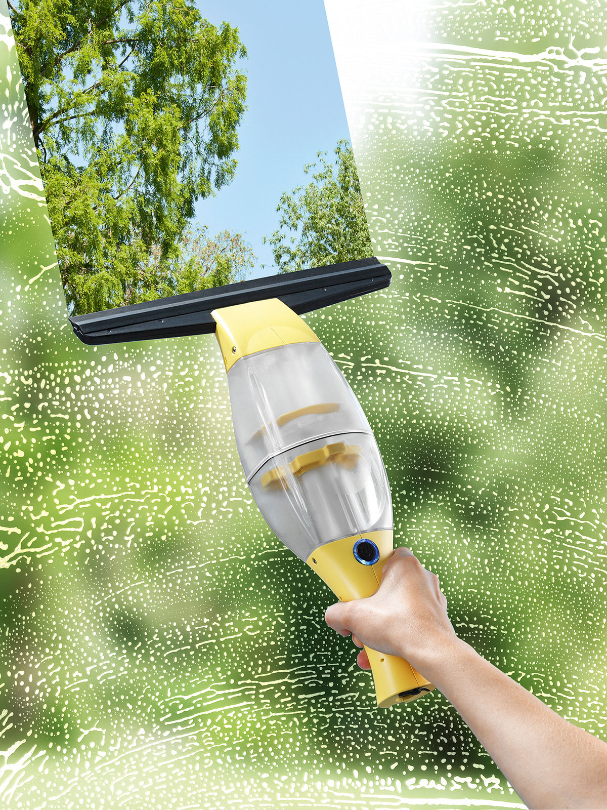 CLEANmaxx Akku-Fensterreiniger