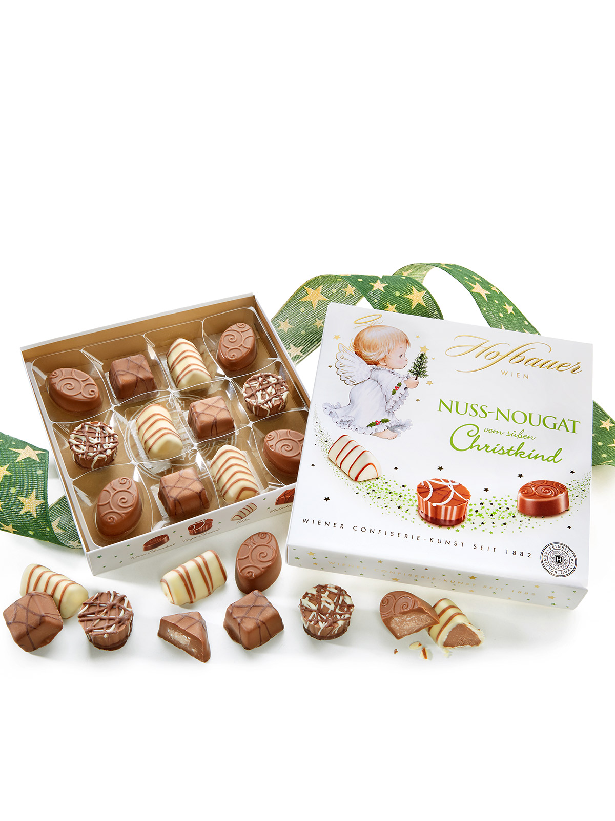 Nougat-Pralinen vom Christkind