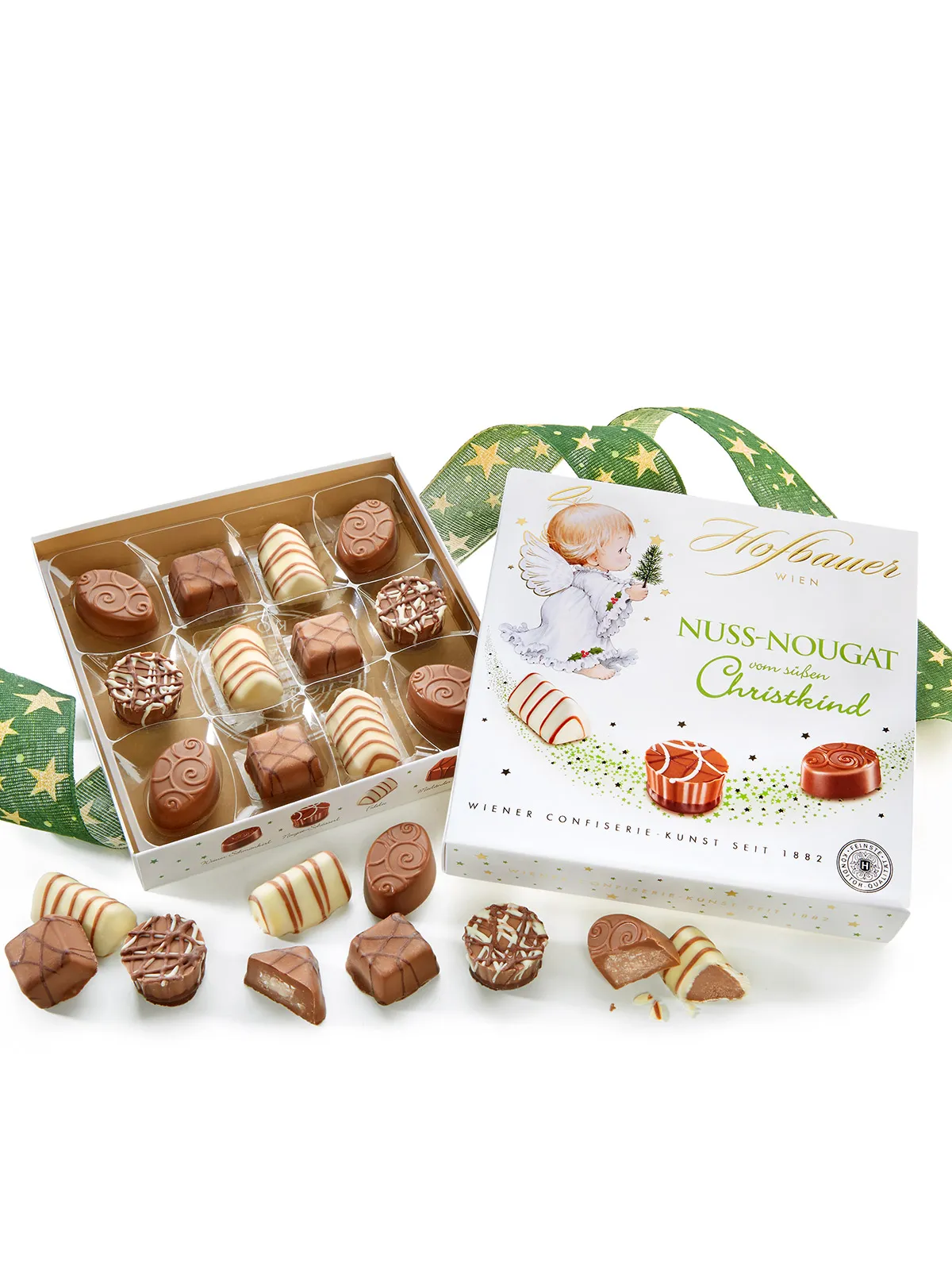Nougat-Pralinen vom Christkind