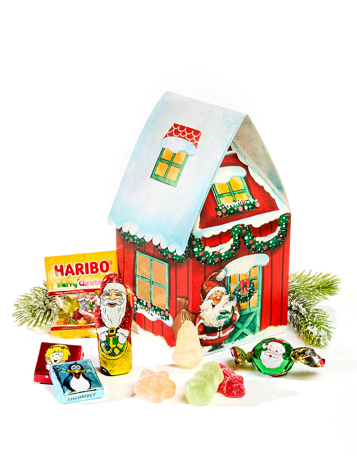 Süßes Weihnachtshäuschen