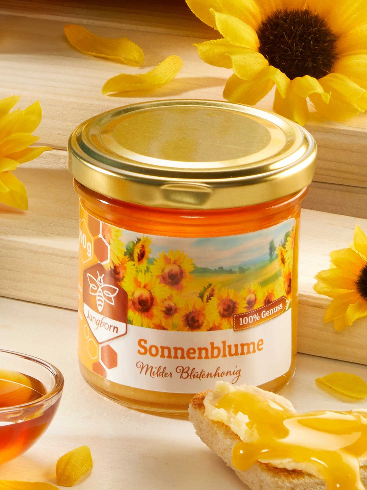 Sonnenblumenhonig