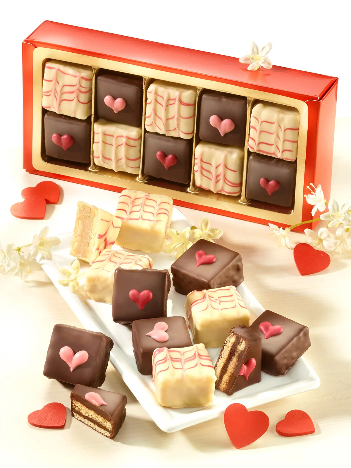 Herzige Petit-Fours 