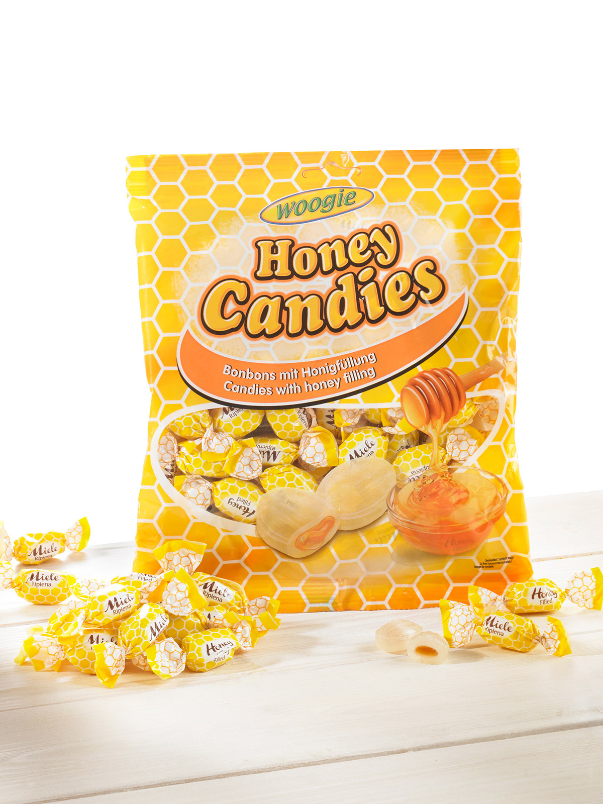 Gefüllte Honig-Bonbons