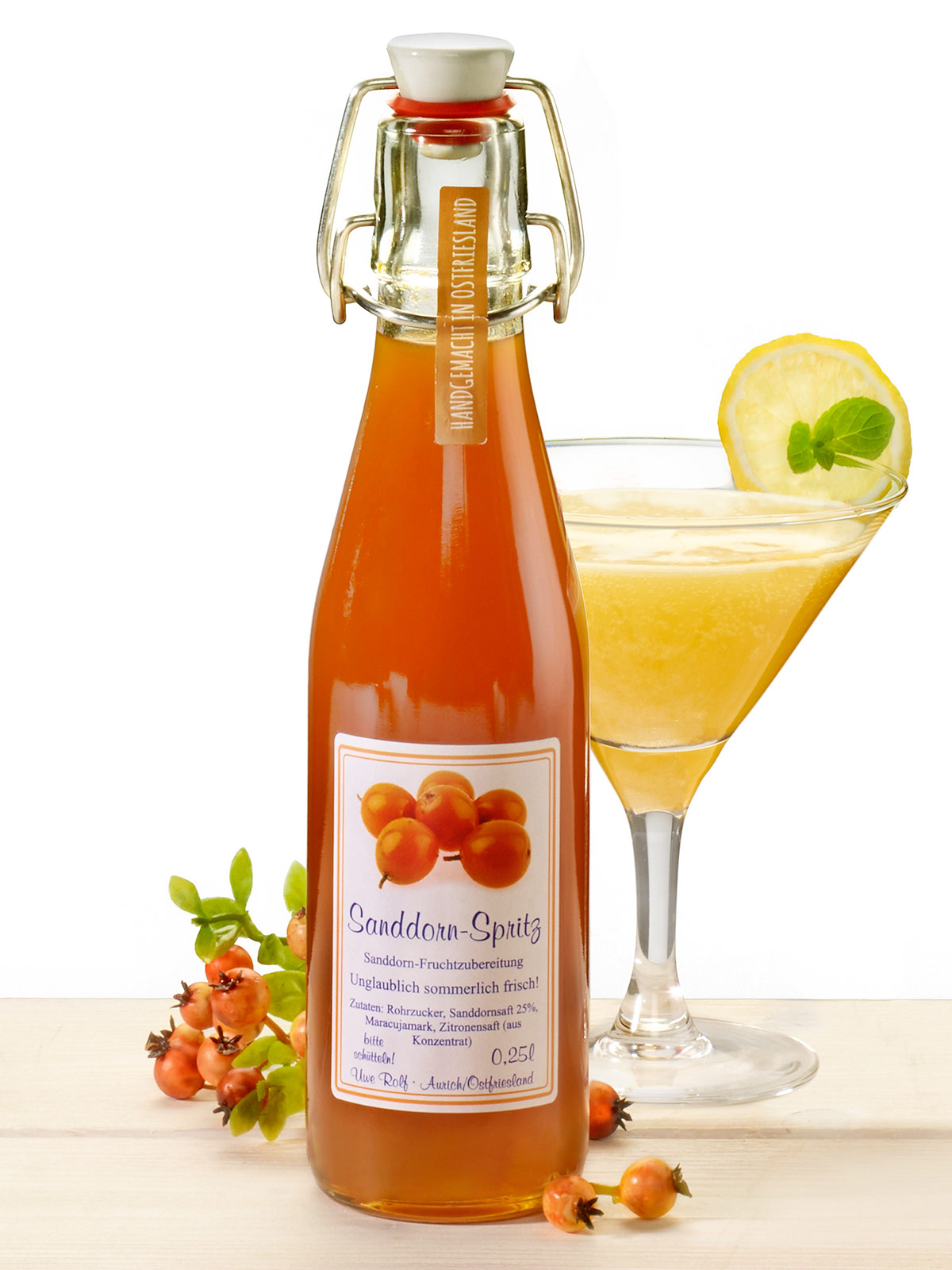 Sanddorn-Spritz
