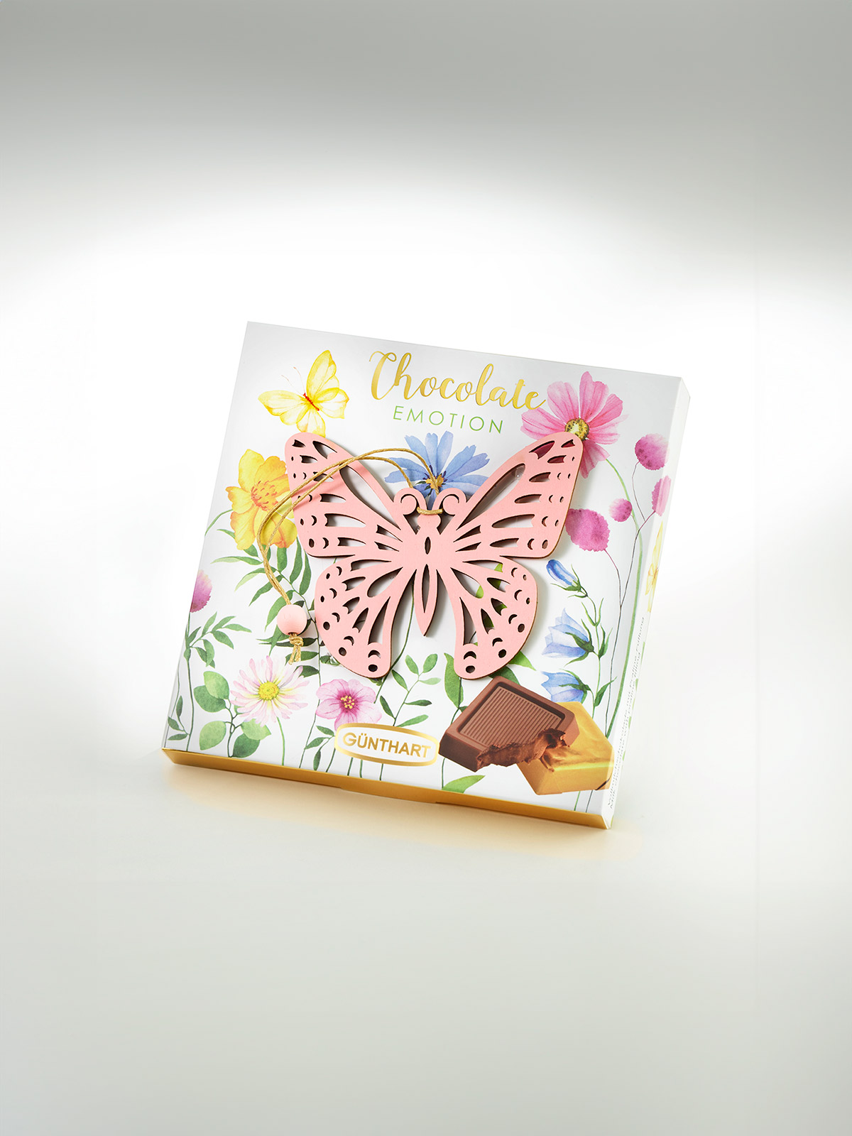 Nougat-Pralinen & Schmetterling