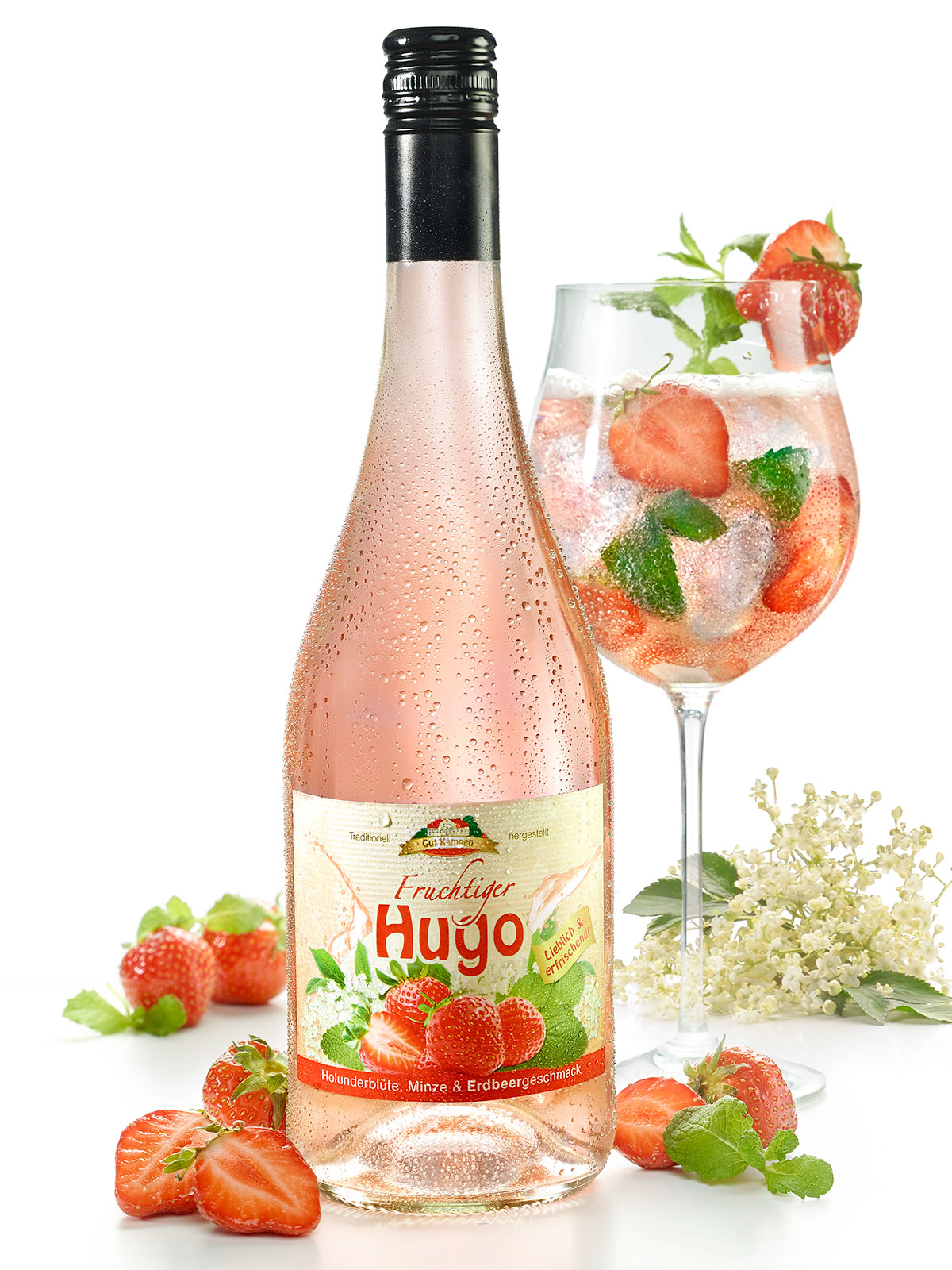 „Fruchtiger Hugo“ - Erdbeere