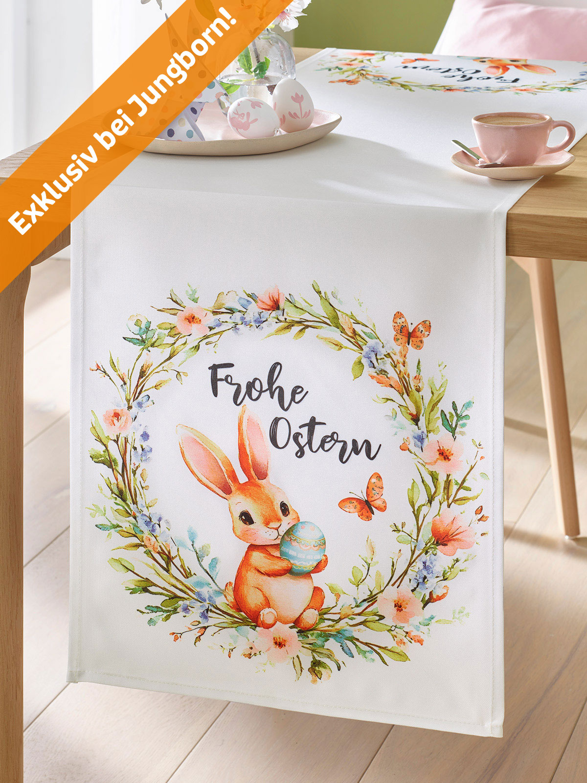 Tischläufer „Frohe Ostern“
