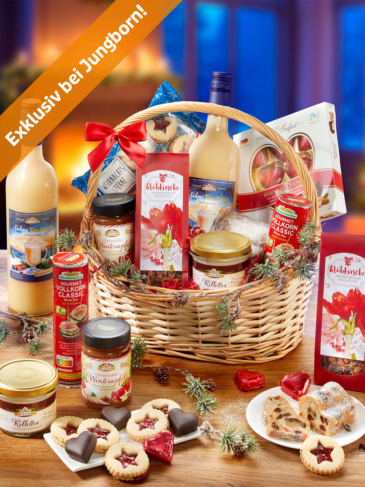 Präsentkorb „Weihnachtsleckereien“ Präsentkorb „Weihnachtsleckereien“